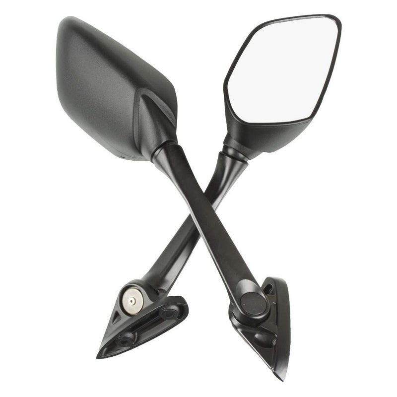 MZS Racing Motorcycle Mirrors, Fairing Rearview Side Mirror Accessories Black Compatible with YZF-R3 YZF-R25 YZF R3 R25 RH07J RG10J 2014-2018 - Image 4